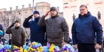 22 січня у Дніпрі відзначають День Соборності України (фото)