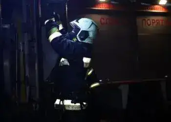 У Дніпрі горіло приватне підприємство