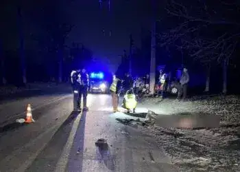 У Кривому Розі невідомий збив насмерть пішохода та втік з місця аварії