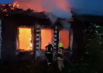 У Кривому Розі горів будинок