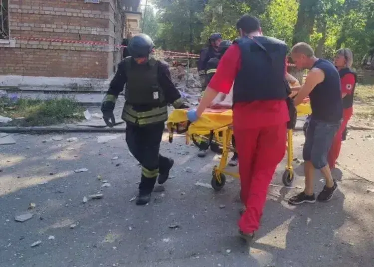 Внаслідок артобстрілу Нікополя, постраждали дві дитини