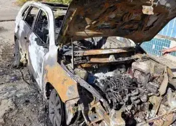 У Дніпрі спалили автівку голови патронатної служби 93-й ОМБр "Холодний Яр"