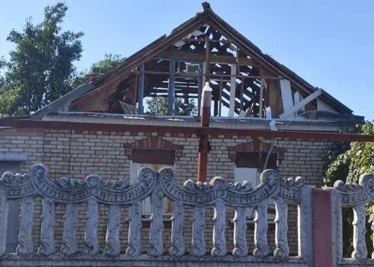 Через удар дроном по Нікополю двоє цивільних опинилися у лікарні у важкому стані