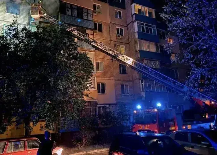 Під час пожежі у Камʼянському загинула людина