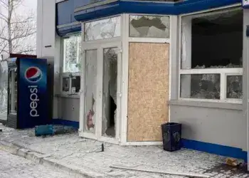 У Нікополі дроном атакуали АЗС - є постраждалі