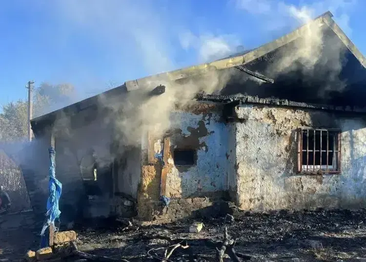 У Кривому Розі на пожежі постраждали 3 дитини