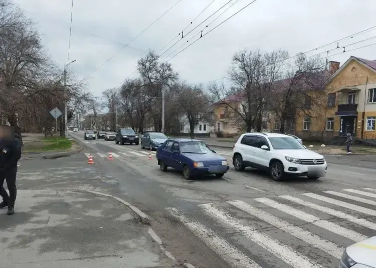 У Дніпрі збили вагітну жінку та двох її дітей