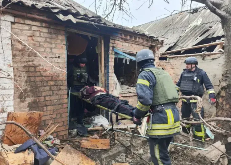 У Нікополі через ворожий артобстріл постраждали троє