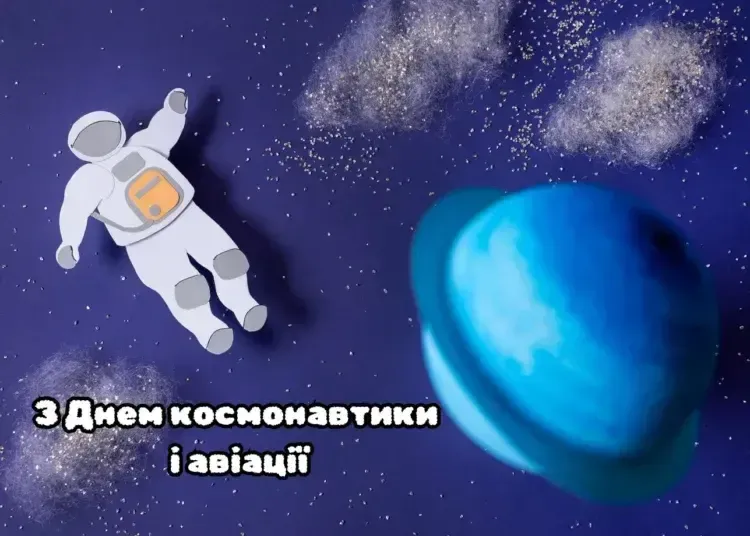 З Днем космонавтики і авіації 2025: гарні картинки і листівки до свята