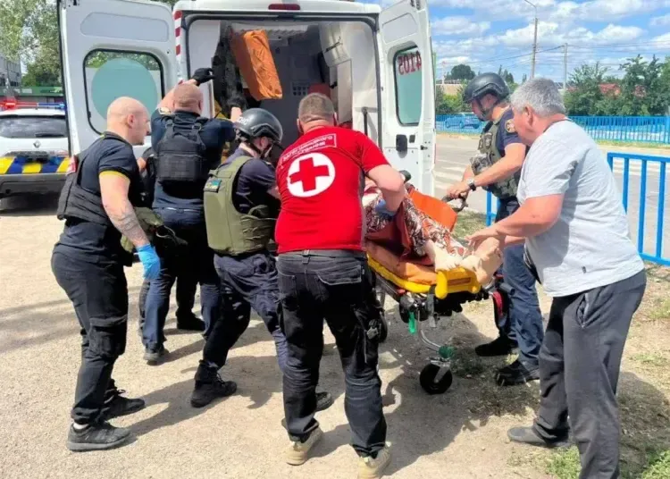 Атака на Нікополь: одна загибла, четверо постраждалих