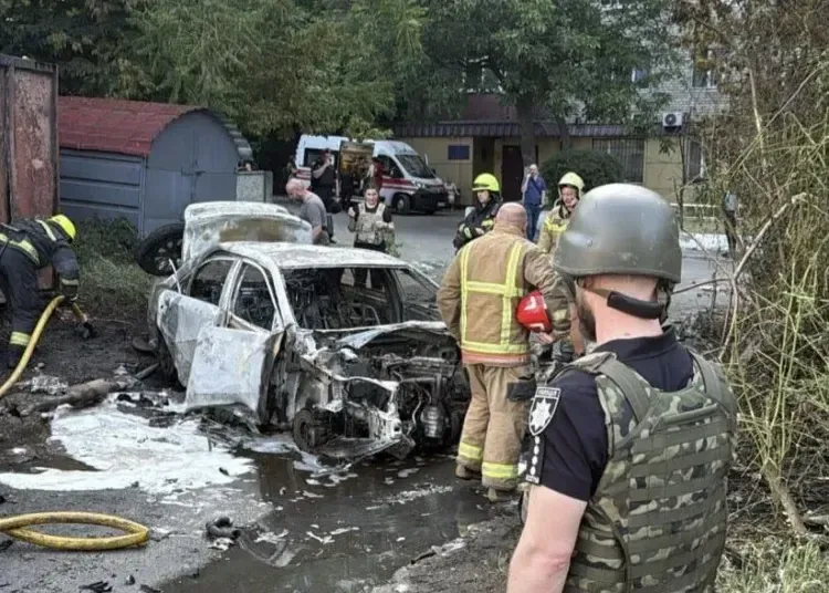 Стало відомо, чий автомобіль підірвали у Дніпрі та хто це зробив