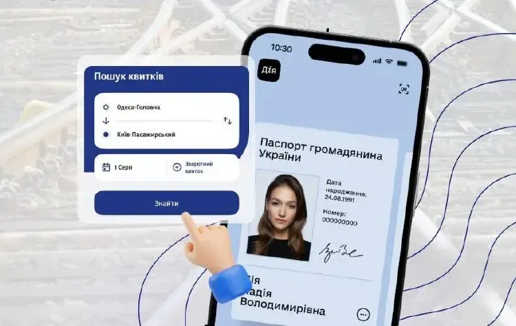На 5 популярних поїздів Укрзалізниця вводить верифікацію особи для купівлі та повернення квитків