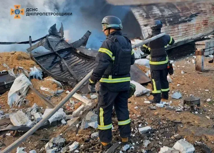 У Дніпрі та області ліквідовують наслідки нових російських атак