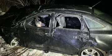 Покинув пасажира в розбитій машині та втік: під Павлоградом шукають водія Ford Focus