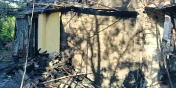 На Дніпропетровщині вщент згорів дачний будинок разом із власником