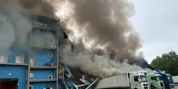 Пожежа у Дніпрі після обстрілу 31 травня
