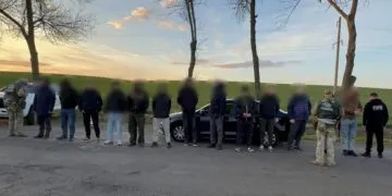 На Одещині зупинили масштабний кортеж втікачів - серед них жителі і Дніпропетровської області