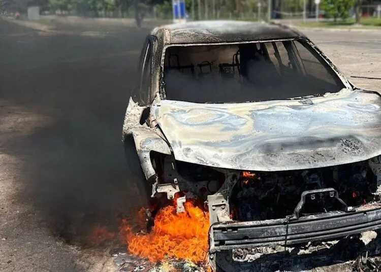 На Дніпропетровщині дрон атакував авто з чоловіком з інвалідністю