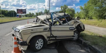 Розтрощена машина та двоє в лікарні: деталі аварії з фурою у Дніпрі