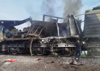 Російський дрон пошкодив вантажний поїзд на Дніпропетровщині