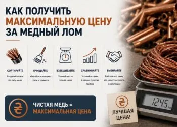 Как получить максимальную цену за медный лом