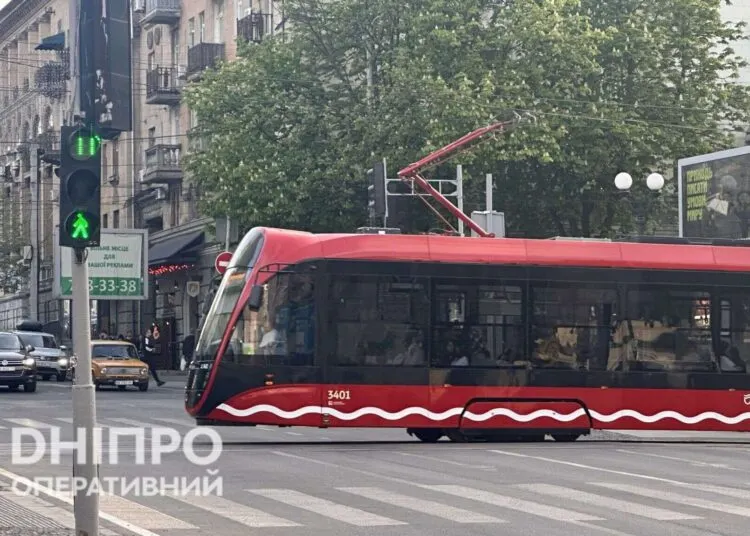 В Дніпрі 27 серпня змінять рух двох трамвайних маршрутів