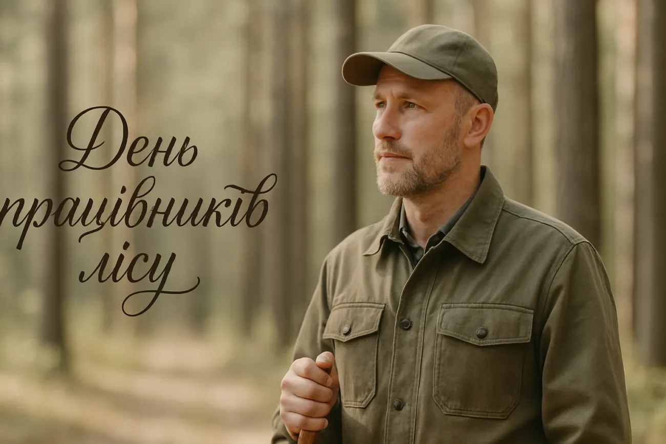 Привітання з День працівників лісу