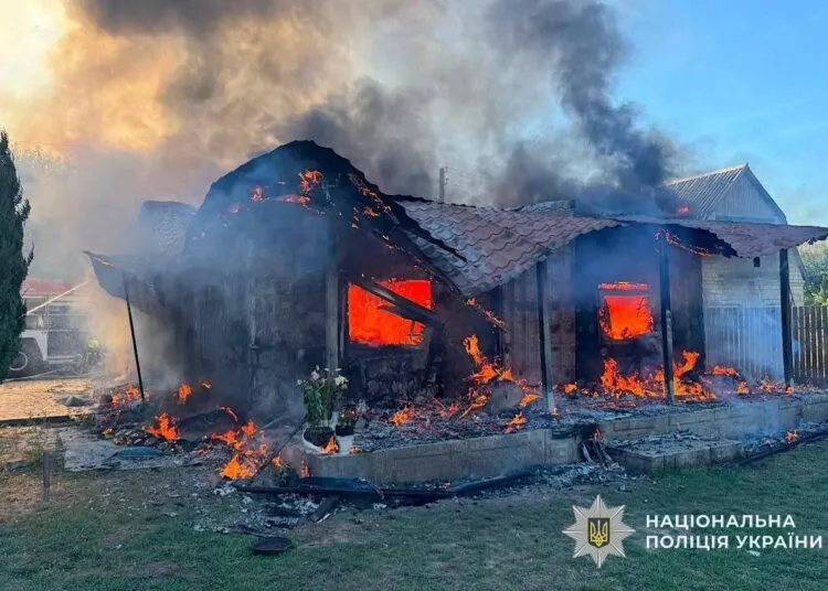 В Дніпрі чоловік спалив будинок співмешканки після сварки