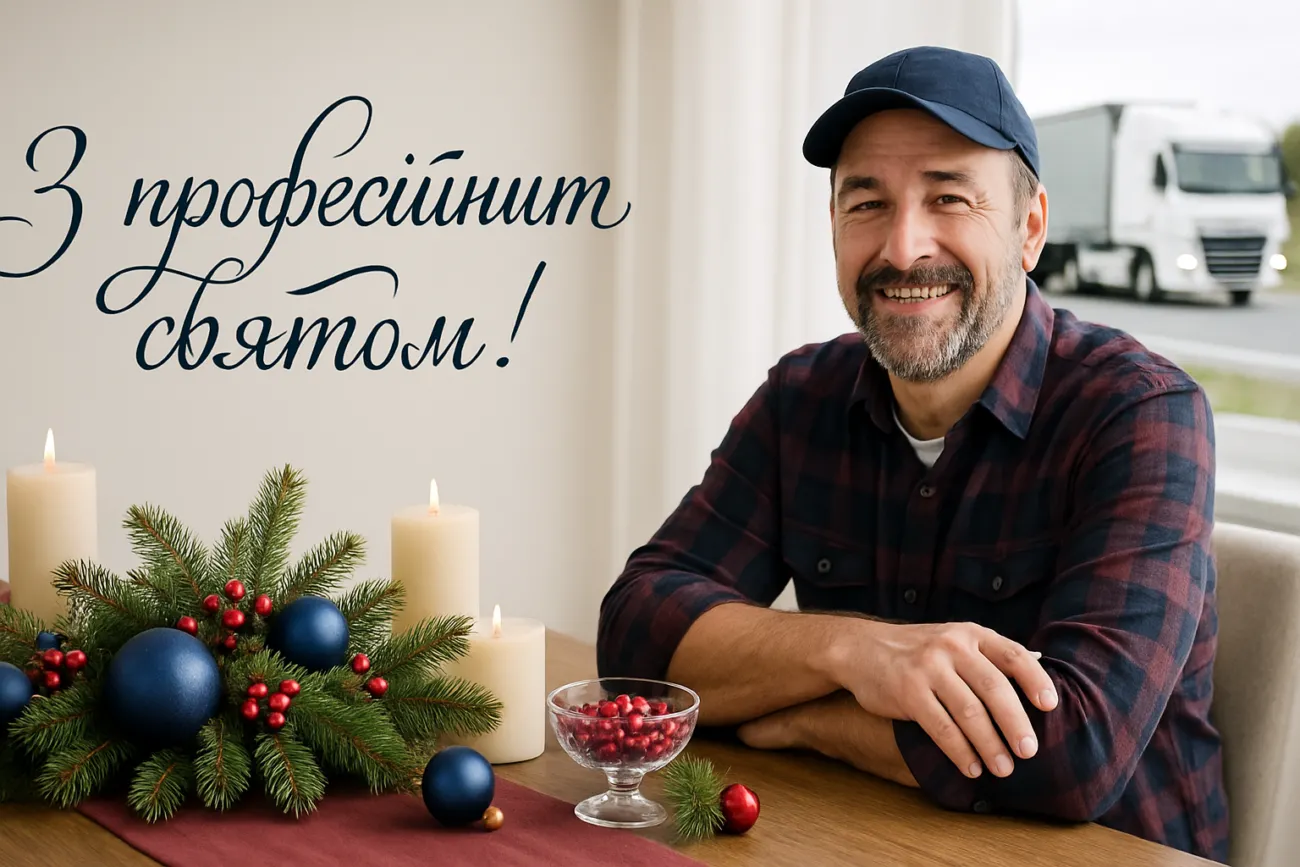 День автомобіліста і дорожника 2026: гарна листівка