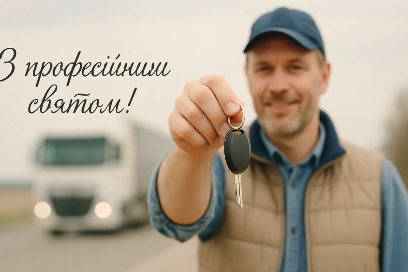 Привітання з День автомобіліста і дорожника